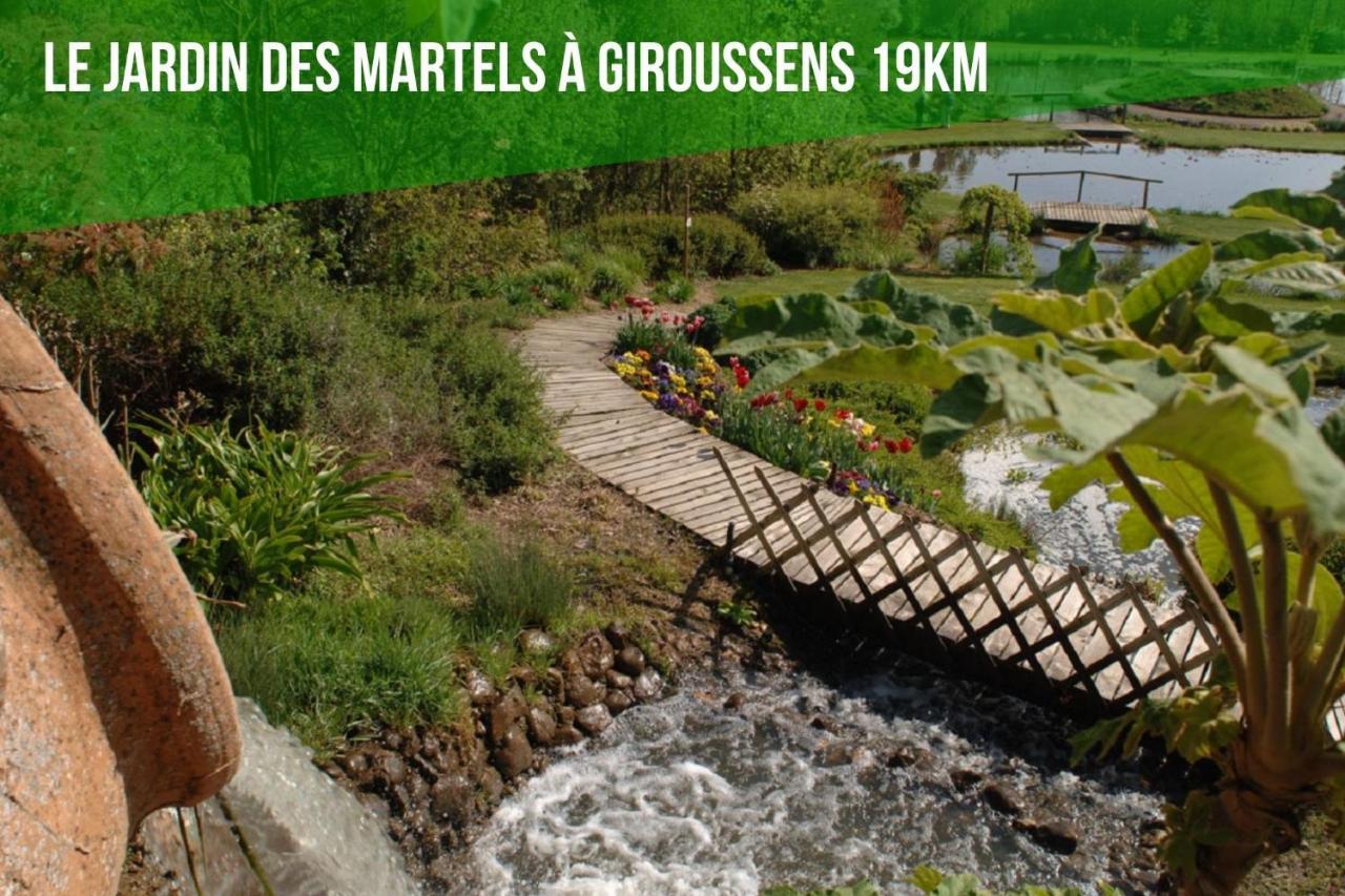Le Grand Cottage Nature Piscine Chauffee Privee Du Tarn Entre Toulouse Et Albi & Les Cottages Du Tarn Peyrole Eksteriør bilde