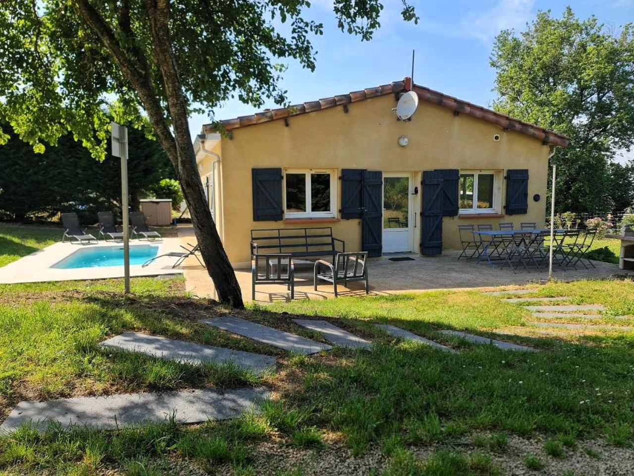 Le Grand Cottage Nature Piscine Chauffee Privee Du Tarn Entre Toulouse Et Albi & Les Cottages Du Tarn Peyrole Eksteriør bilde